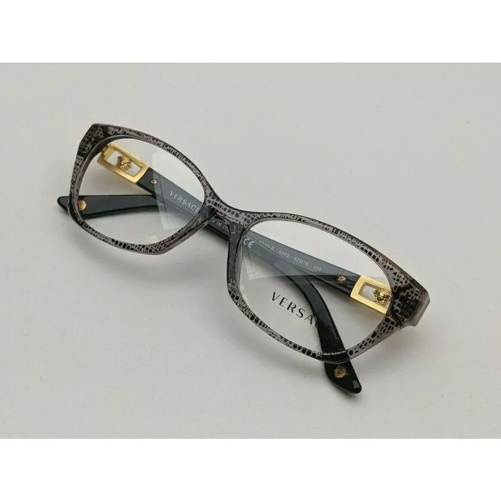 🕶️Versace Mod. 3170-B 5002 Eyeglasses 52/16 135 /TZ329🕶️​
